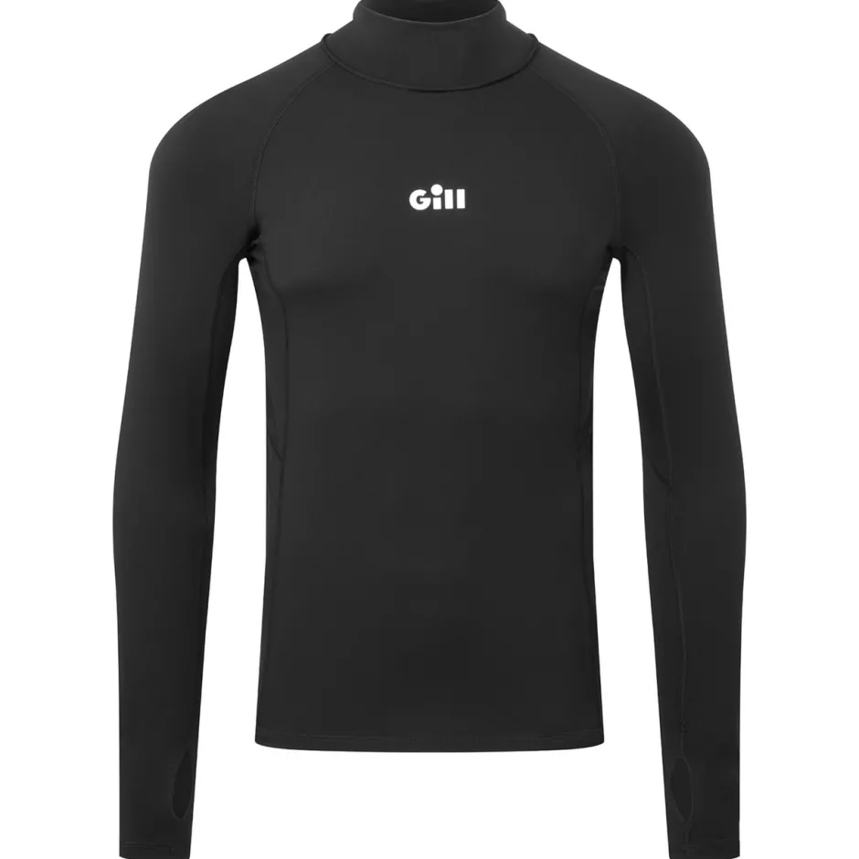 Neoprene Tops|Base Layers|Gill Marine Hydrophobe Top Black