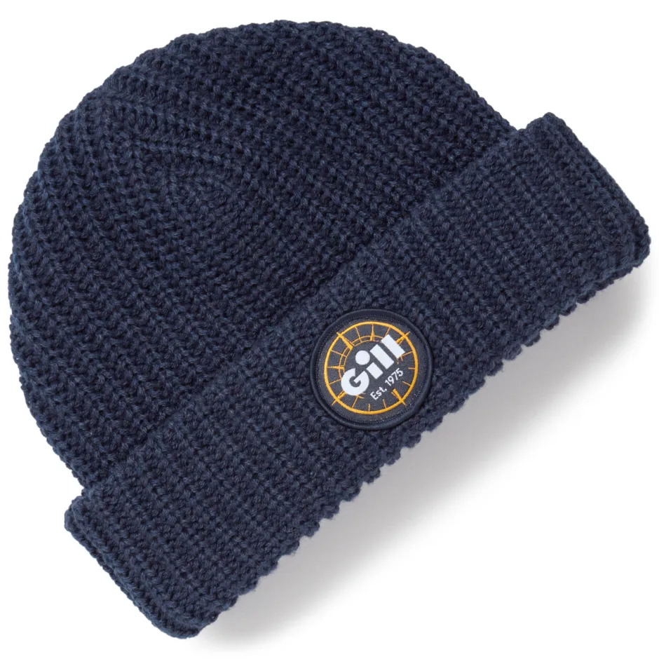 Beanies|Gill Marine Knit Beanie 50th Anniversary |GoldFusion/Navy