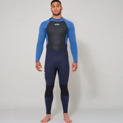 Wetsuits|Gill Marine Men’s Pursuit Wetsuit 4/3mm Back Zip