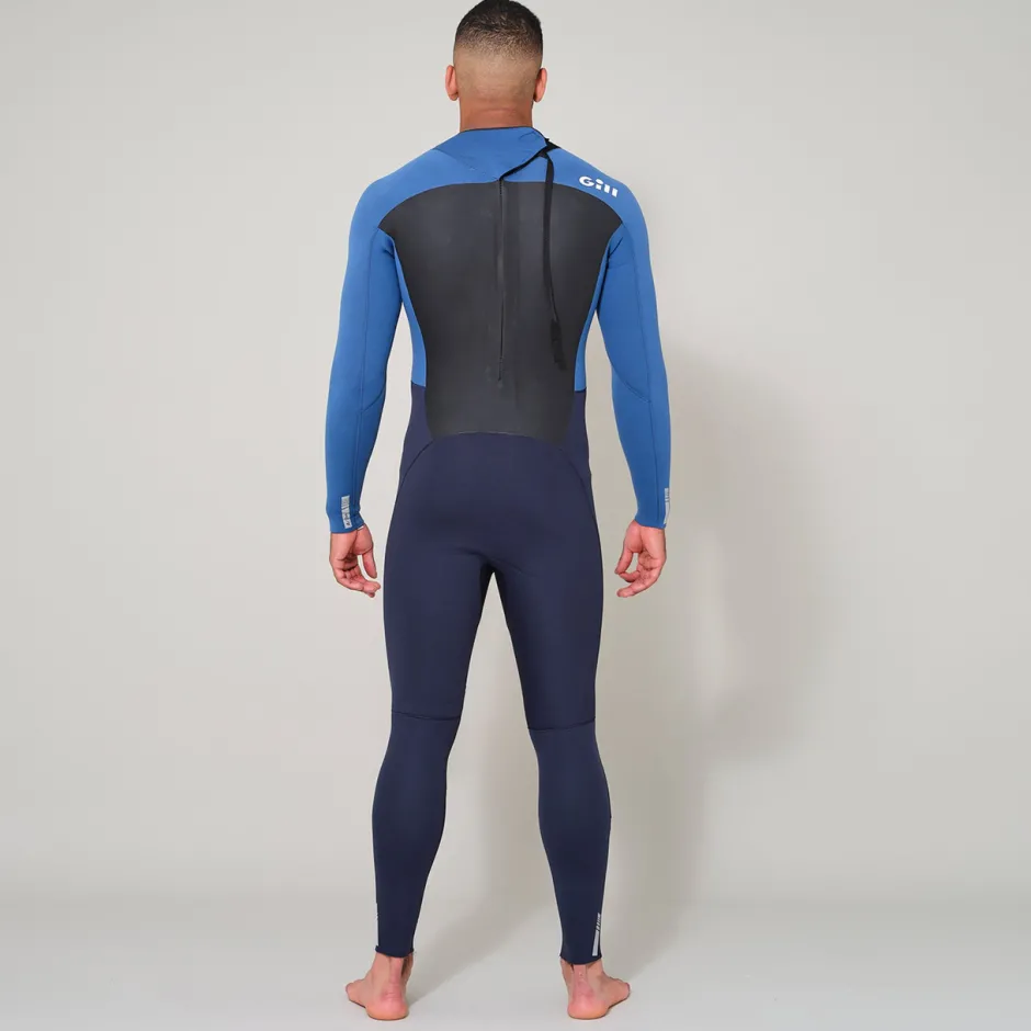 Wetsuits|Gill Marine Men’s Pursuit Wetsuit 4/3mm Back Zip