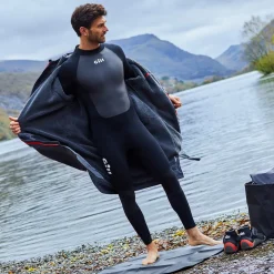Wetsuits|Gill Marine Men’s Pursuit Wetsuit 4/3mm Back Zip