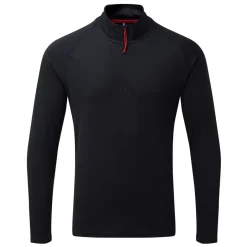 T-Shirts|Tops|Gill Marine Men’s UV Tec Zip Tee – Long Sleeve