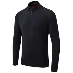 T-Shirts|Tops|Gill Marine Men’s UV Tec Zip Tee – Long Sleeve