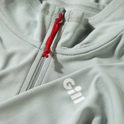 T-Shirts|Tops|Gill Marine Men’s UV Tec Zip Tee – Long Sleeve