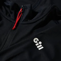 T-Shirts|Tops|Gill Marine Men’s UV Tec Zip Tee – Long Sleeve