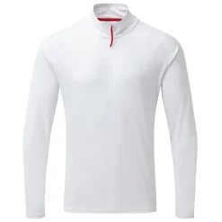 T-Shirts|Tops|Gill Marine Men’s UV Tec Zip Tee – Long Sleeve