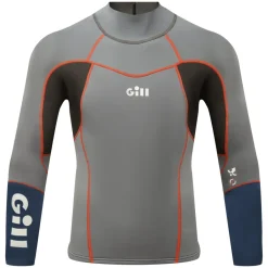 Neoprene Tops|Zenlite|Gill Marine Men’s ZenLite Top SteelGrey