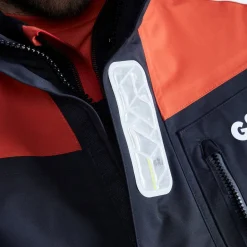 Waterproof Jackets|Os1|Gill Marine OS1 Ocean Jacket Graphite/Orange