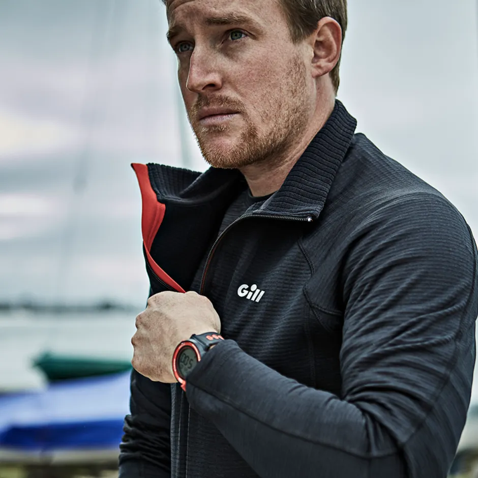 Hoodies & Fleeces|Base Layers|Gill Marine OS Thermal Zip Neck