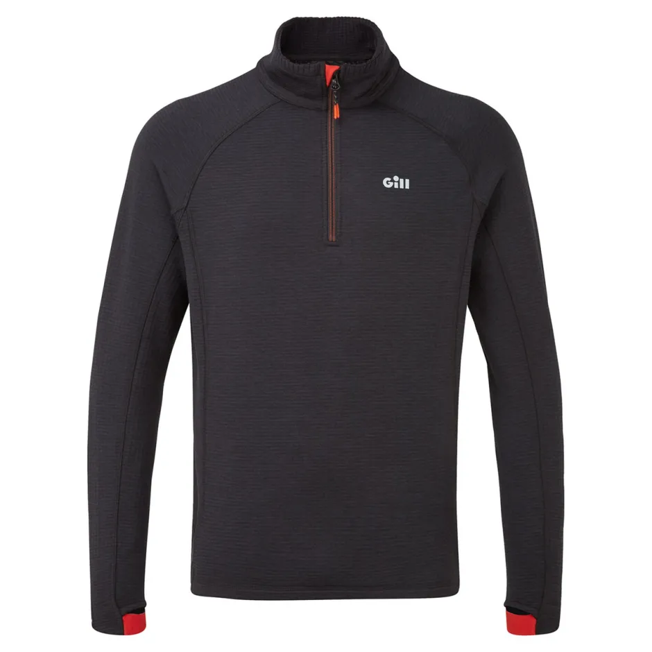 Hoodies & Fleeces|Base Layers|Gill Marine OS Thermal Zip Neck