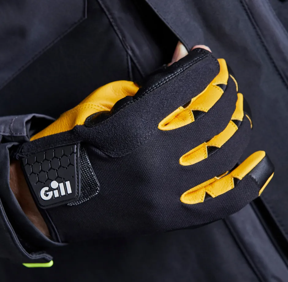 Power Boating|Power Boating|Gill Marine Pro Gloves – Long Finger Black