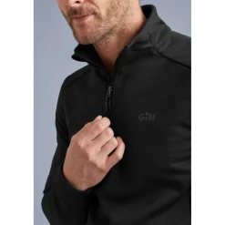 T-Shirts|Hoodies & Fleeces|Gill Marine Quest 1/4 Zip Top Black