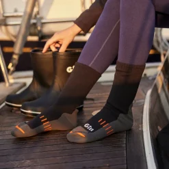 Power Boating|Outdoor Adventure|Gill Marine Waterproof Sock Graphite