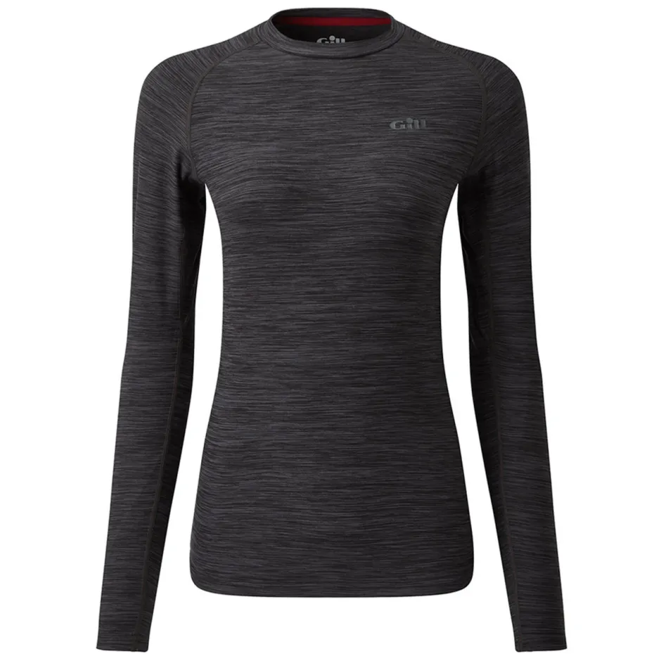 T-Shirts|Base Layers|Gill Marine Women’s Crew Neck – Long Sleeve AshMelange