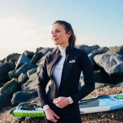 Neoprene Tops|Gill Marine Women’s Pursuit Neoprene Jacket Black