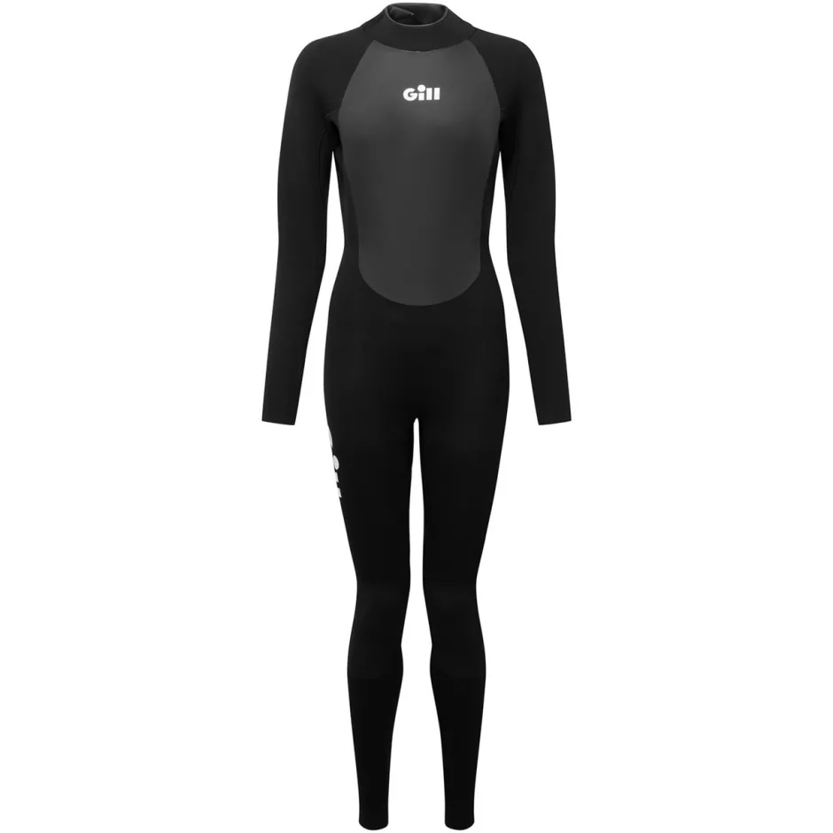 Wetsuits|Gill Marine Women’s Pursuit Wetsuit 4/3mm Back Zip