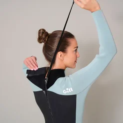 Wetsuits|Gill Marine Women’s Pursuit Wetsuit 4/3mm Back Zip