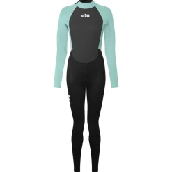 Wetsuits|Gill Marine Women’s Pursuit Wetsuit 4/3mm Back Zip