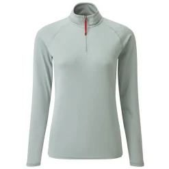 T-Shirts|Tops|Gill Marine Women’s UV Tec Zip Tee – Long Sleeve