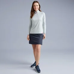 T-Shirts|Tops|Gill Marine Women’s UV Tec Zip Tee – Long Sleeve